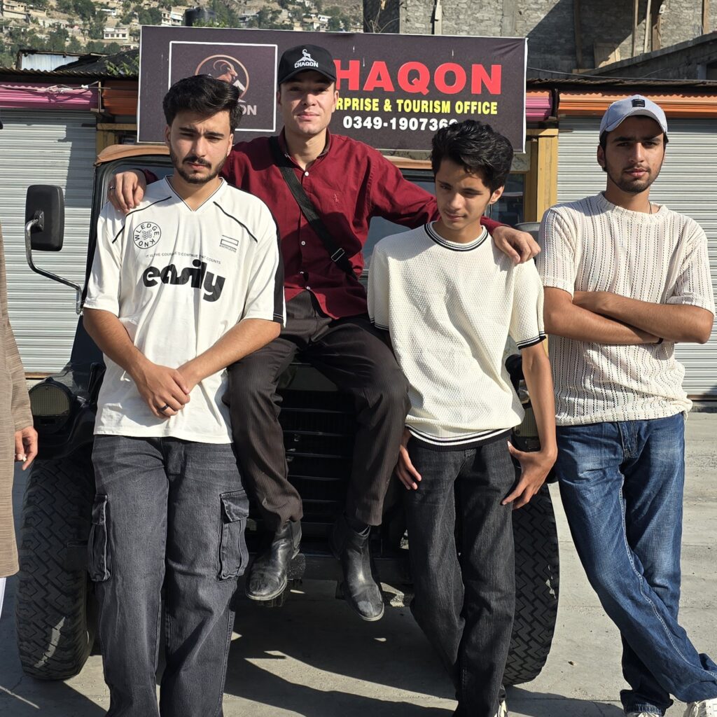 Chaqon Tourism Office team in Chitral